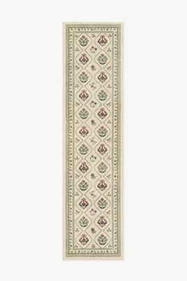 Ruggable Washable Trellis Floral Olivia Rug