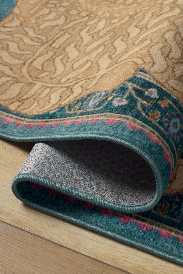 Ruggable Washable Wildcat Persian Border Tigris Rug | AnthroHome