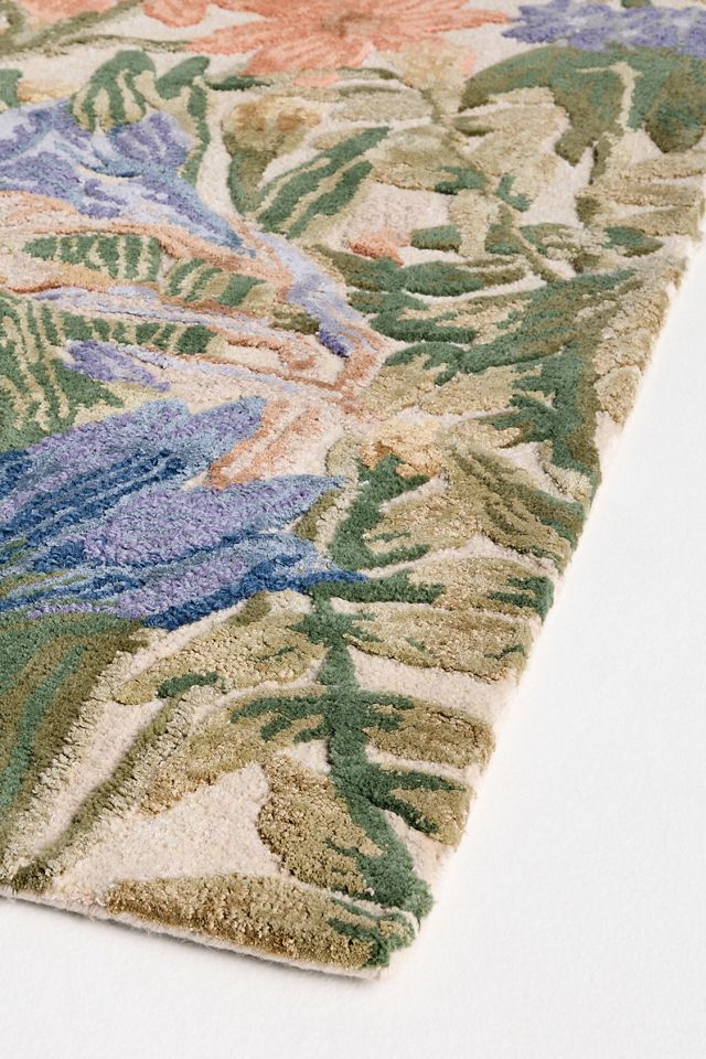 Meadows Tufted Wool Blend Floral Rug #1
