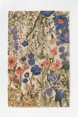 Meadows Tufted Wool Blend Floral Rug