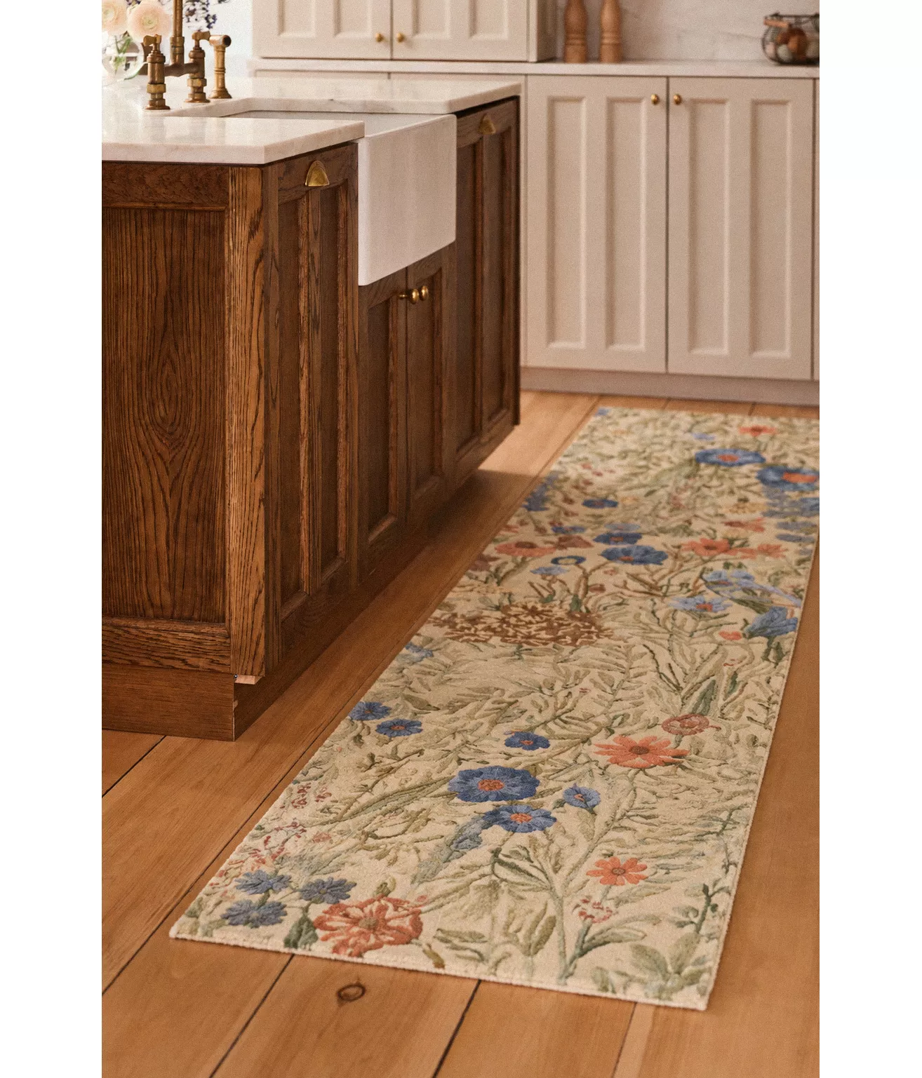 Meadows Tufted Wool Blend Floral Rug