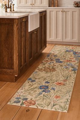 Meadows Tufted Wool Blend Floral Rug