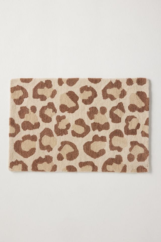 Tufted Wool Cheetah Rug #2