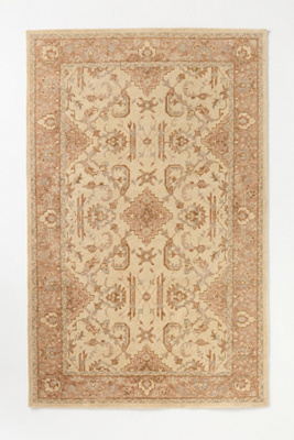 Anthropologie Wool Hand-knotted Persian-style Rug