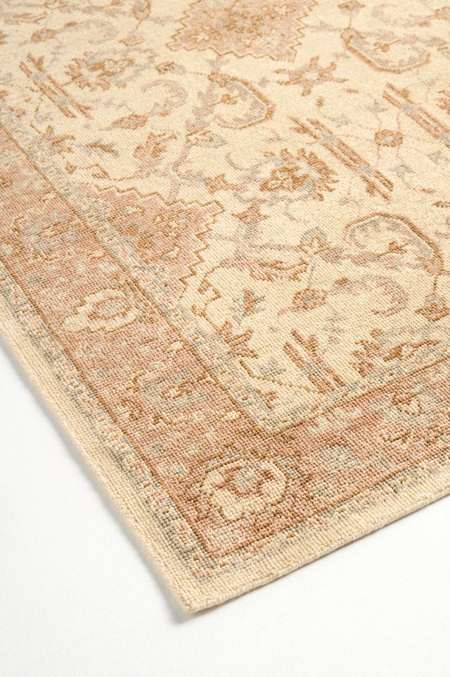 Wool Hand-Knotted Persian-Style Rug #1