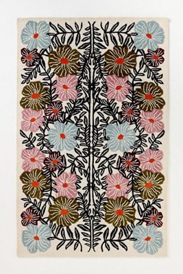 Mckenzie Parrott Wool Tufted Bloom Rug