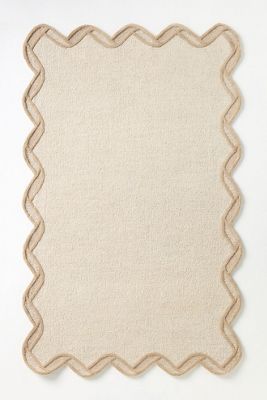 Maeve Scalloped Bath Mat