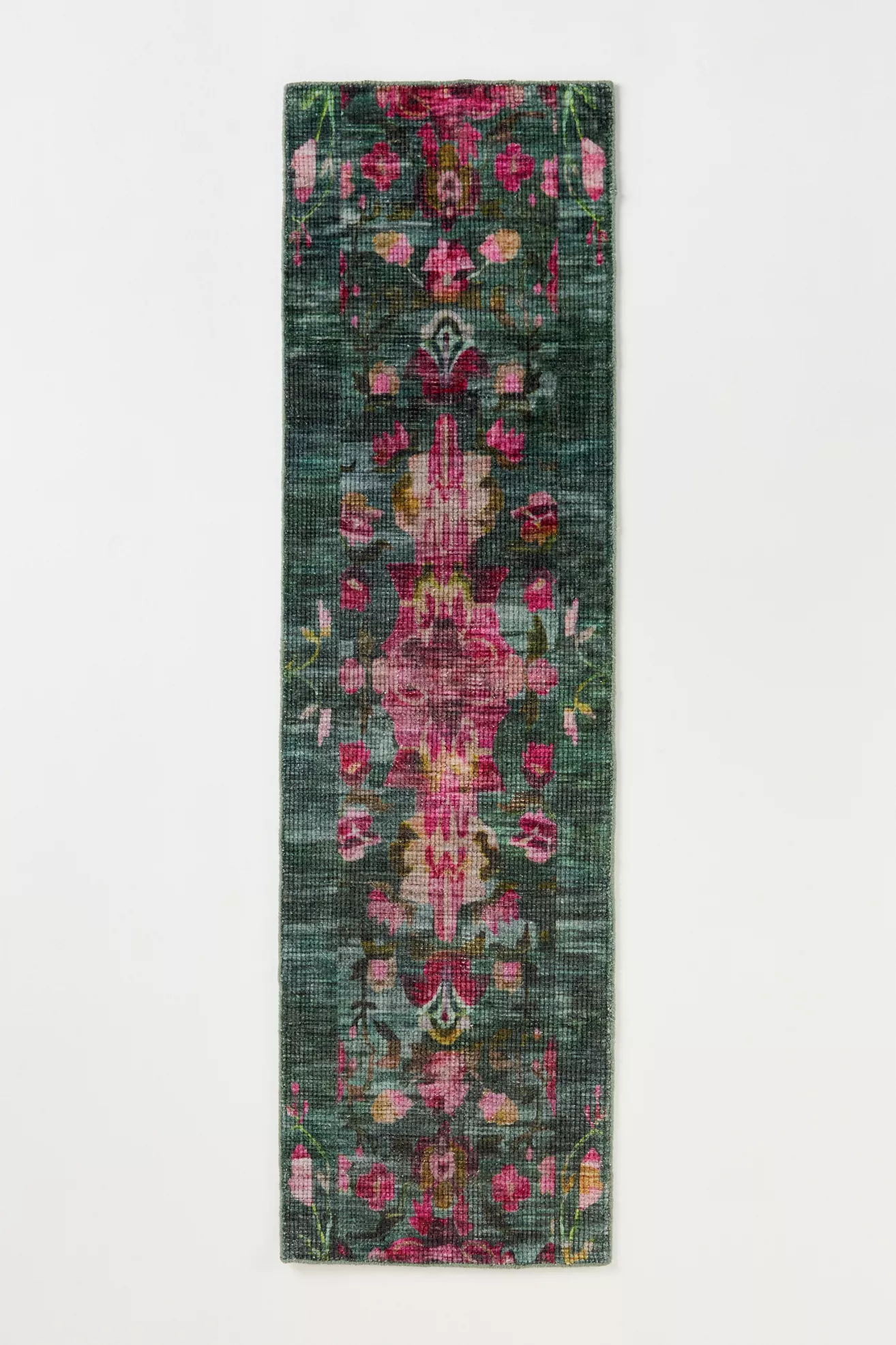 Ren Printed Easy-Care Floral Rug - thumbnail 8