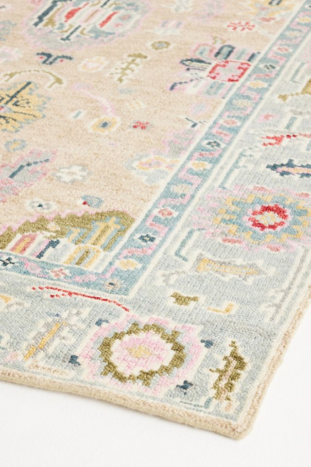 Arabella Hand-Knotted Wool Persian-Inspired Rug #1