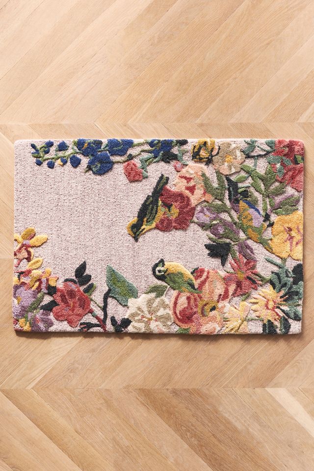 Nathalie Lete Tufted Wool Flower Rug #3