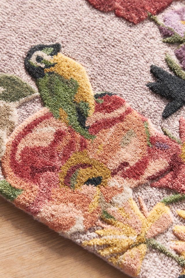 Nathalie Lete Tufted Wool Flower Rug