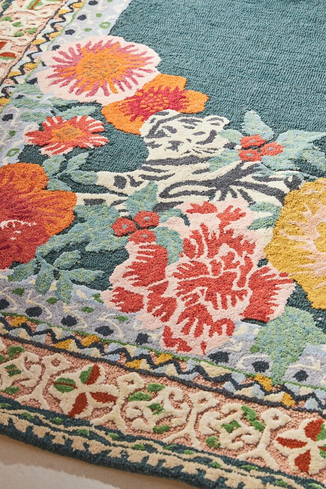 Hand-Tufted Gitta Floral Rug #2
