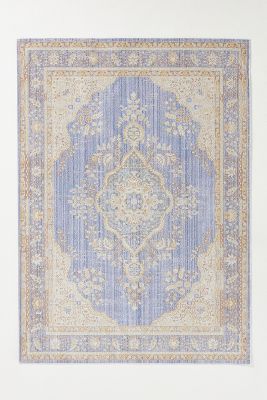 Momeni Woven Isabella Rug By  In Blue Size 4 X 6