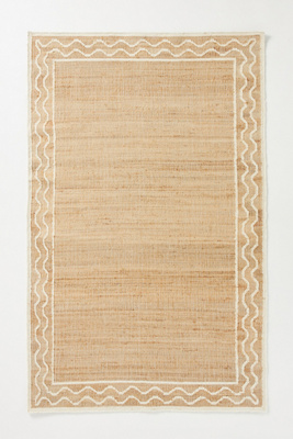 Momeni Handwoven Erin Gates Orchard Jute Rug By  In Beige Size 10 X 14