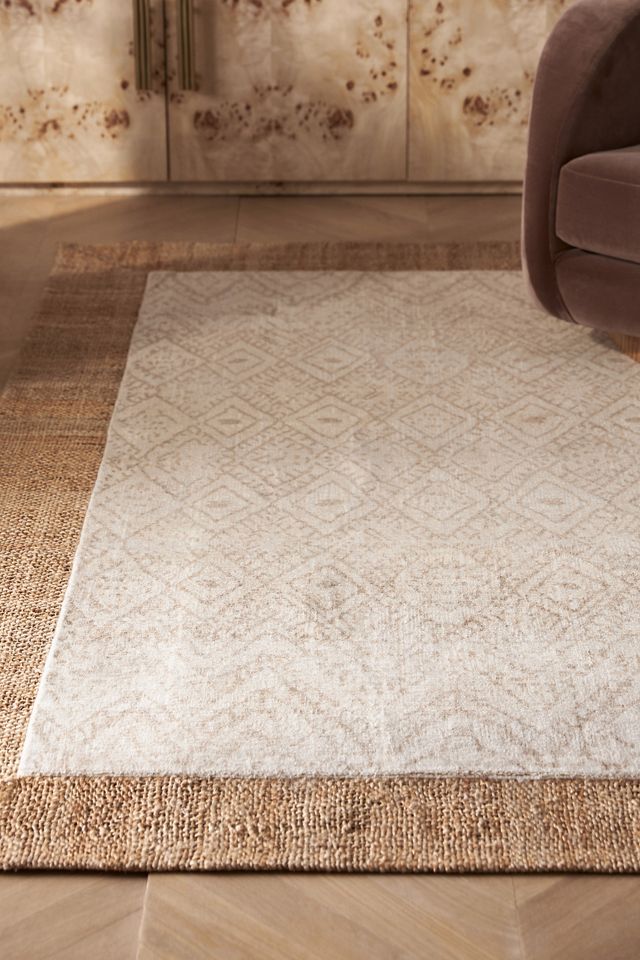 Erin Fetherston Dulcette Jute-Bordered Rug #2