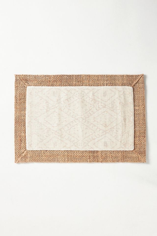 Erin Fetherston Dulcette Jute-Bordered Rug #4