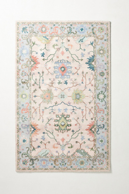 Anthropologie Madeira Rug In Pink