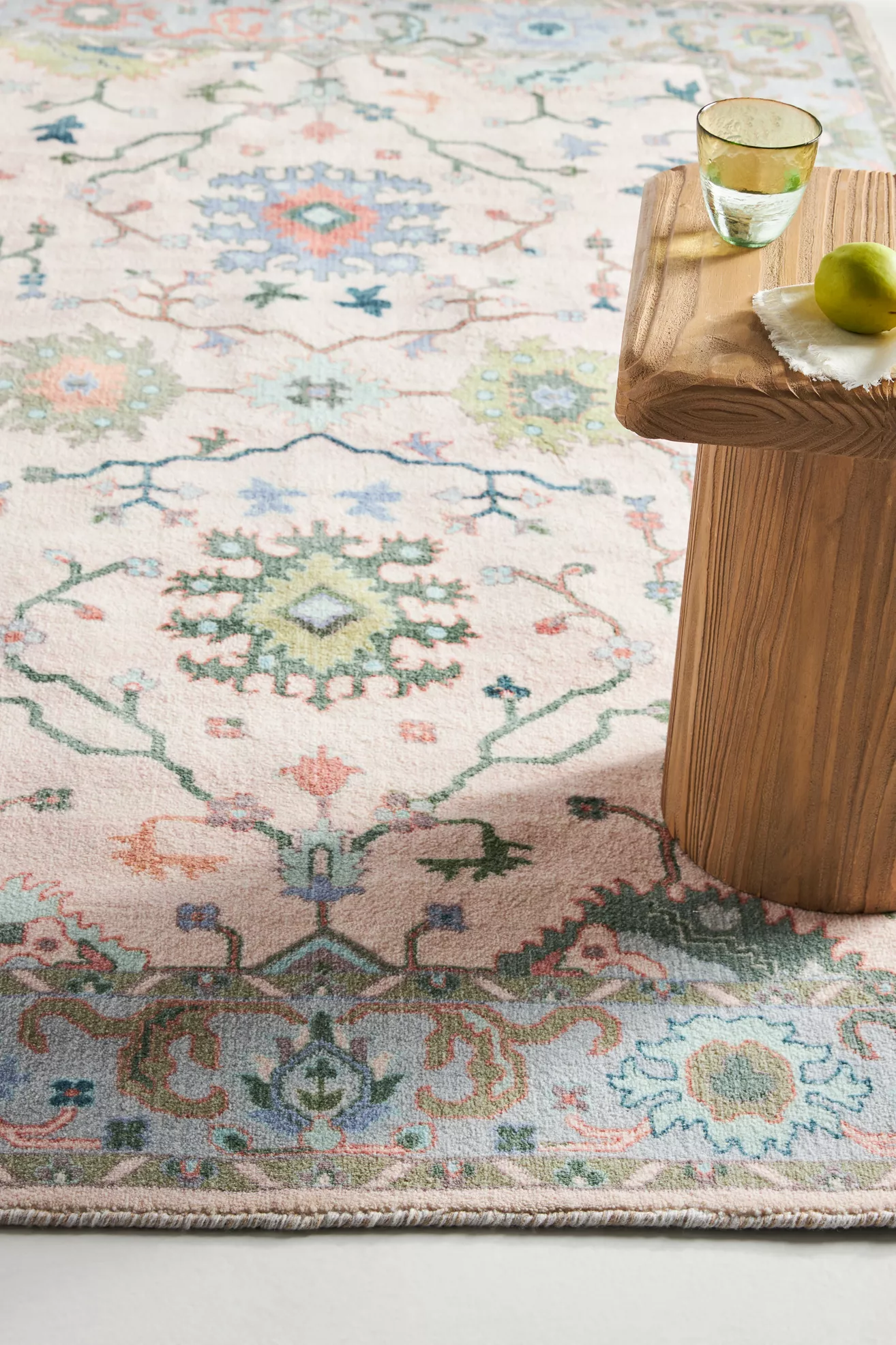 Madeira Printed Persian-Inspired Rug - thumbnail 2