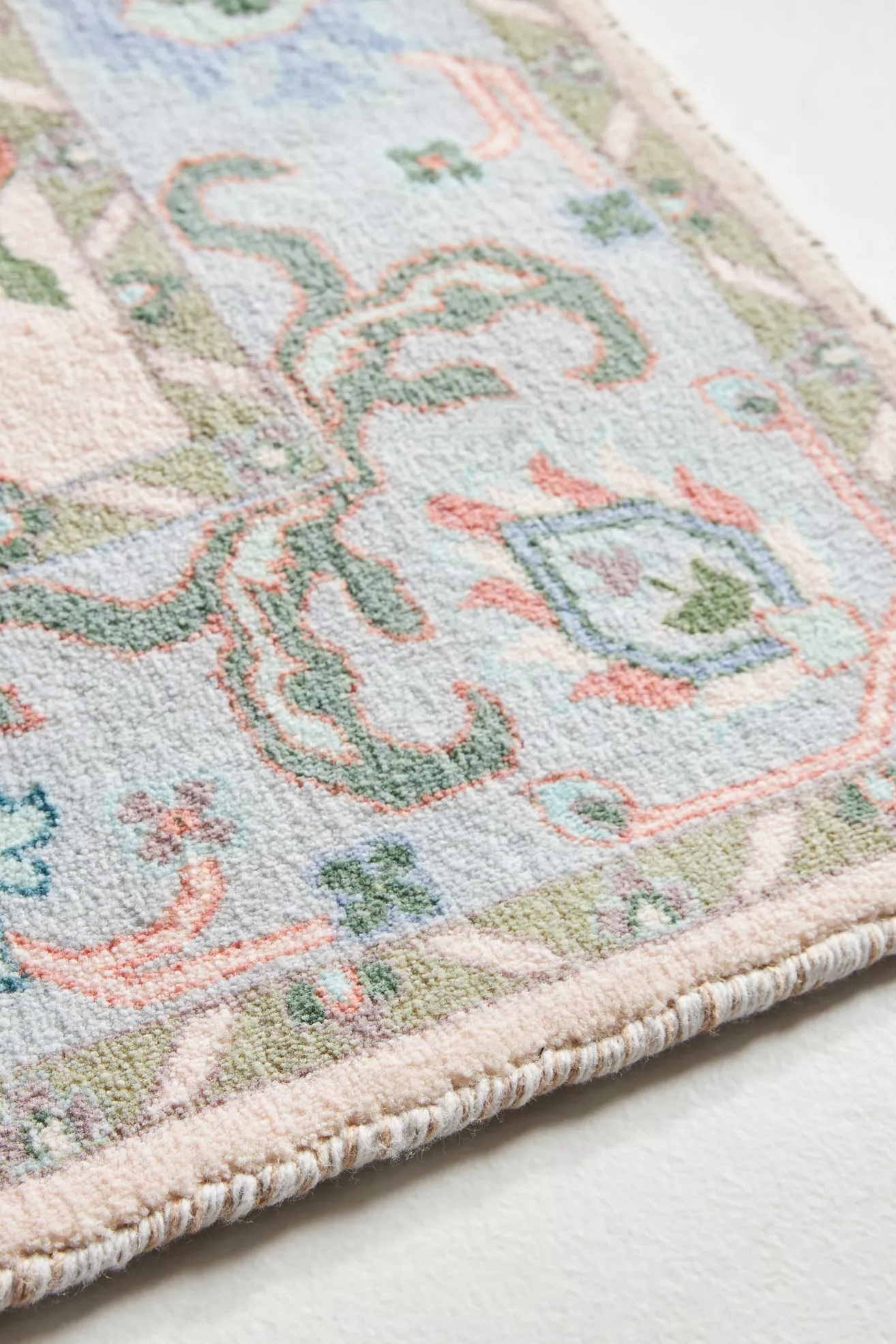 Madeira Printed Persian-Inspired Rug - thumbnail 3