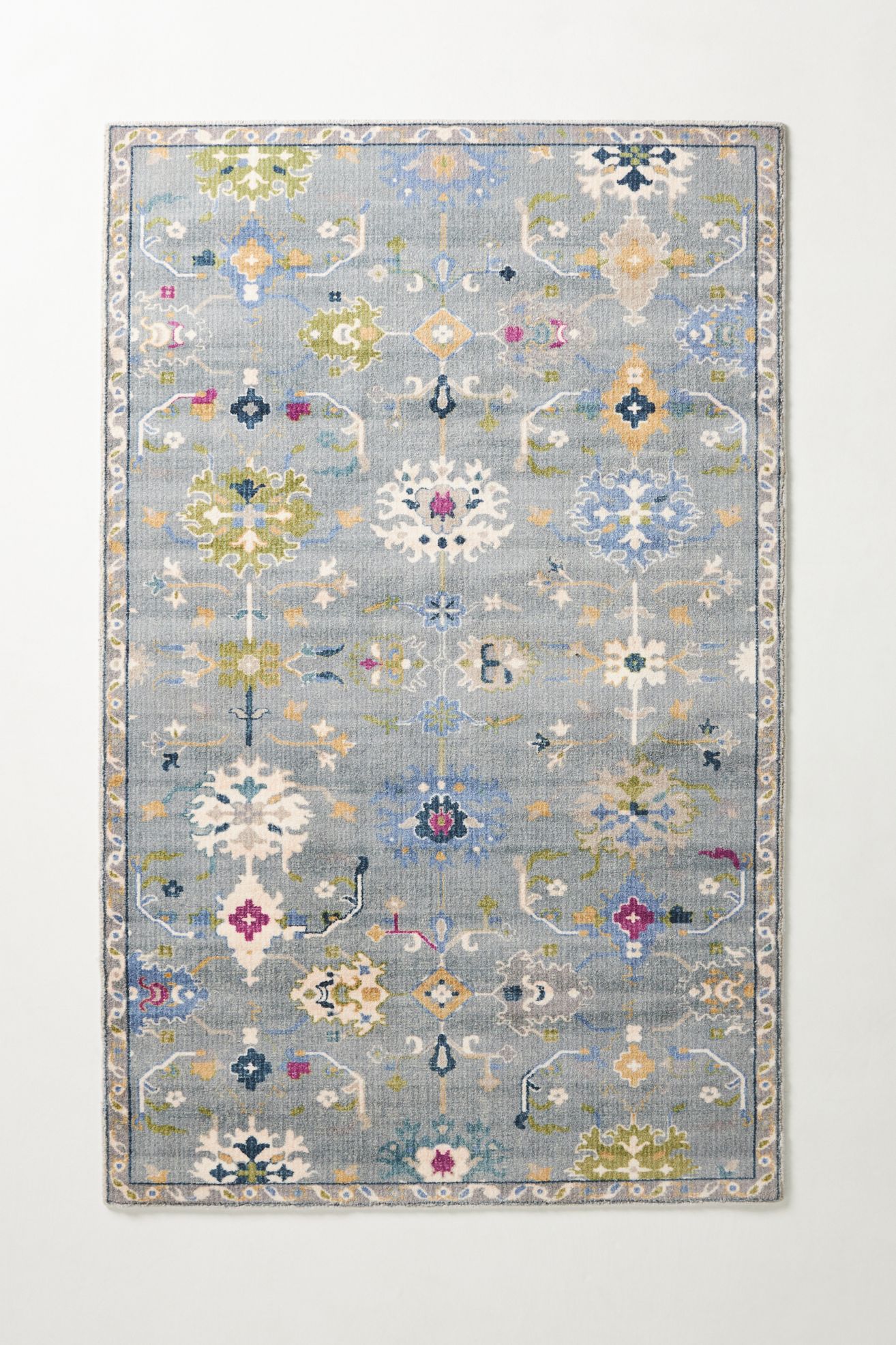 Filippa Printed Rug - Grey, 8' X 10'