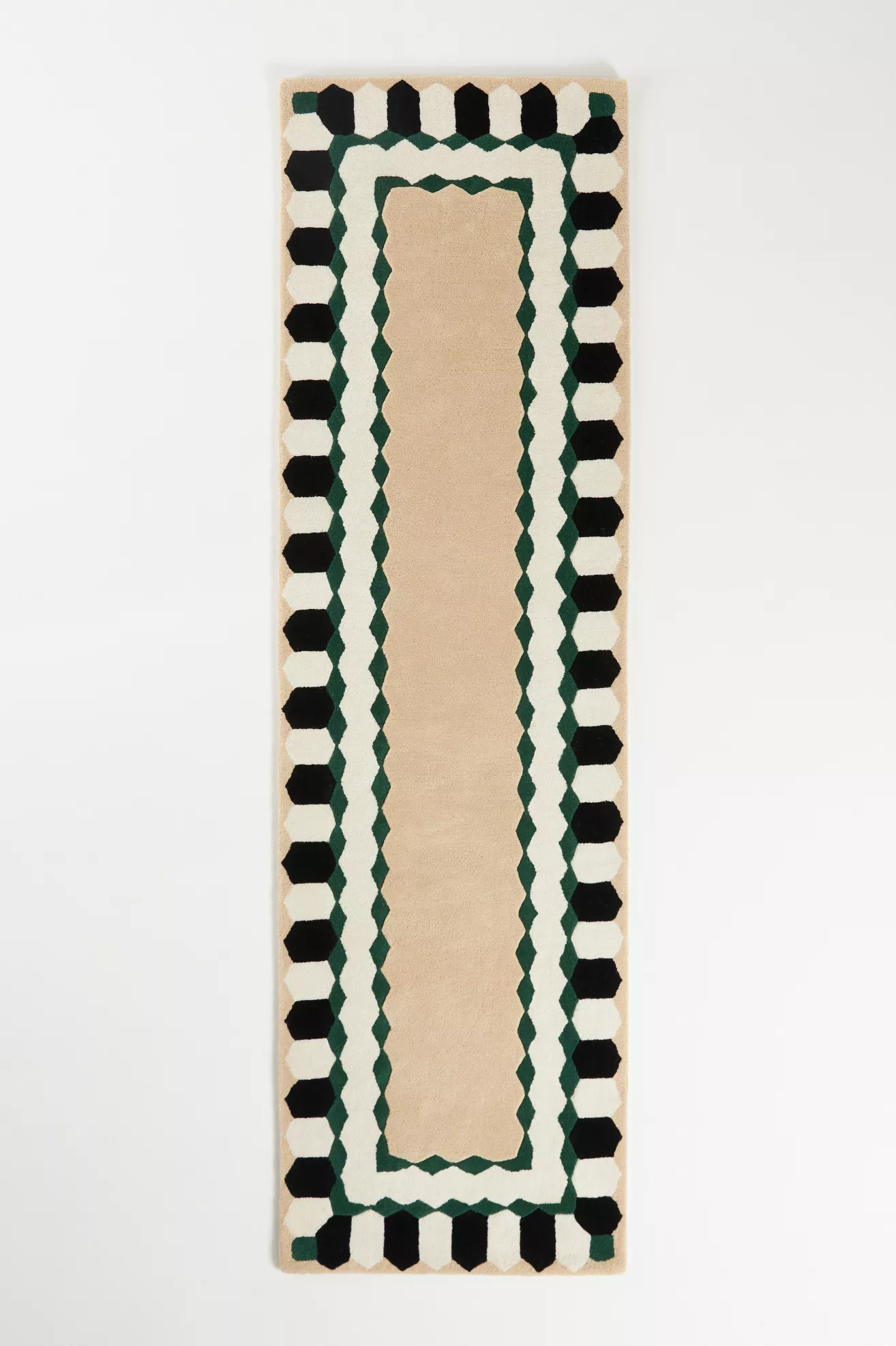 Hand-Tufted Ryleigh Black & White Rug | Anthropologie