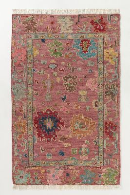 Anthropologie Hand-knotted Perry Rug