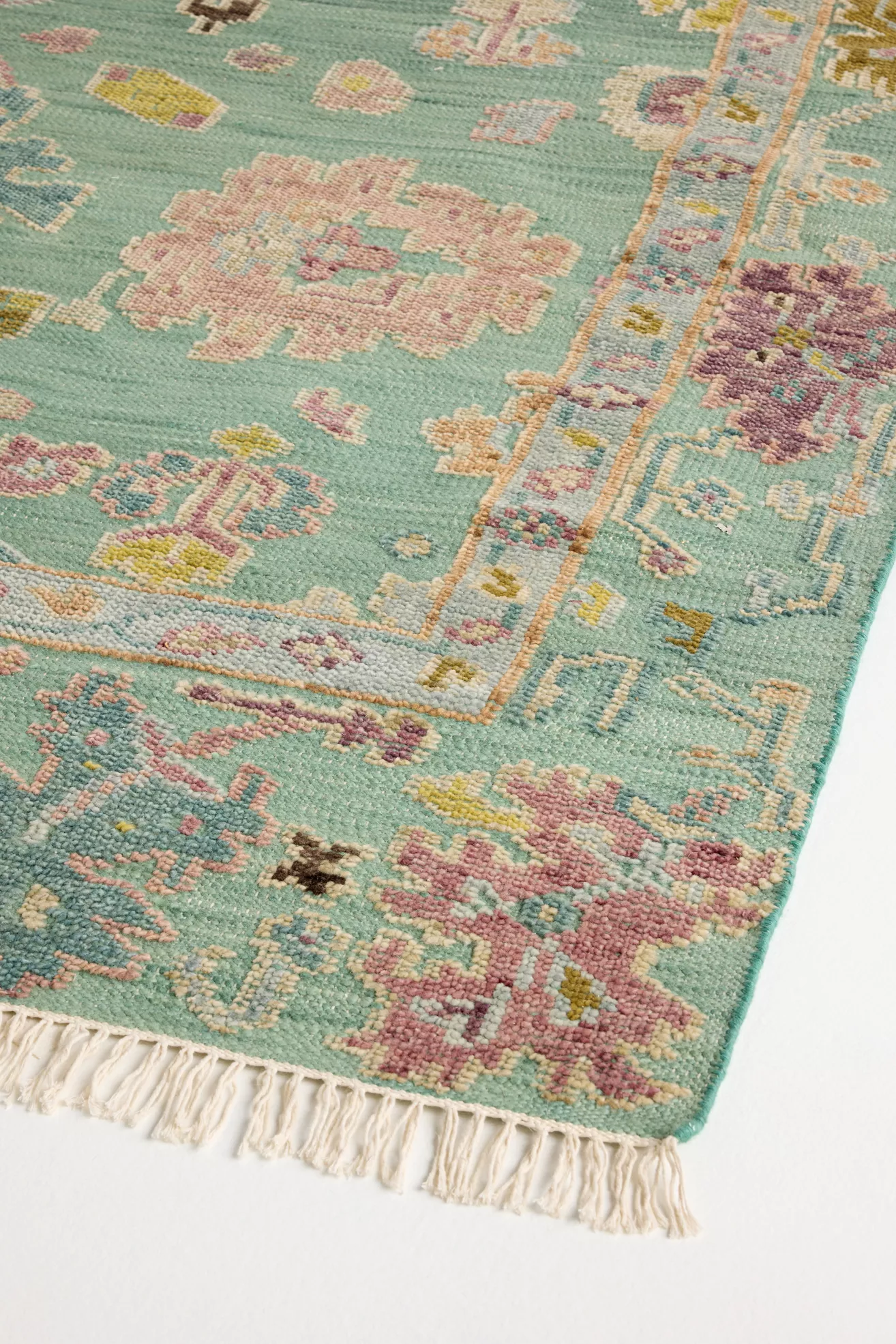 Perry Wool Hand-Knotted Persian-Inspired Rug - thumbnail 6