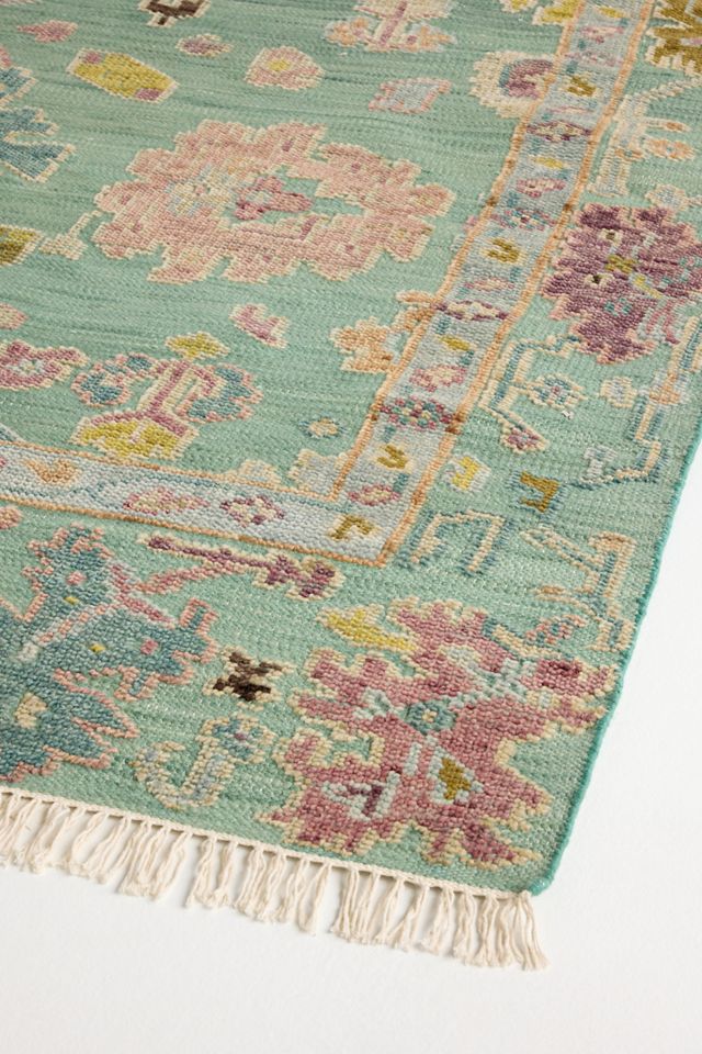 Perry Wool Hand-Knotted Persian-Inspired Rug #1