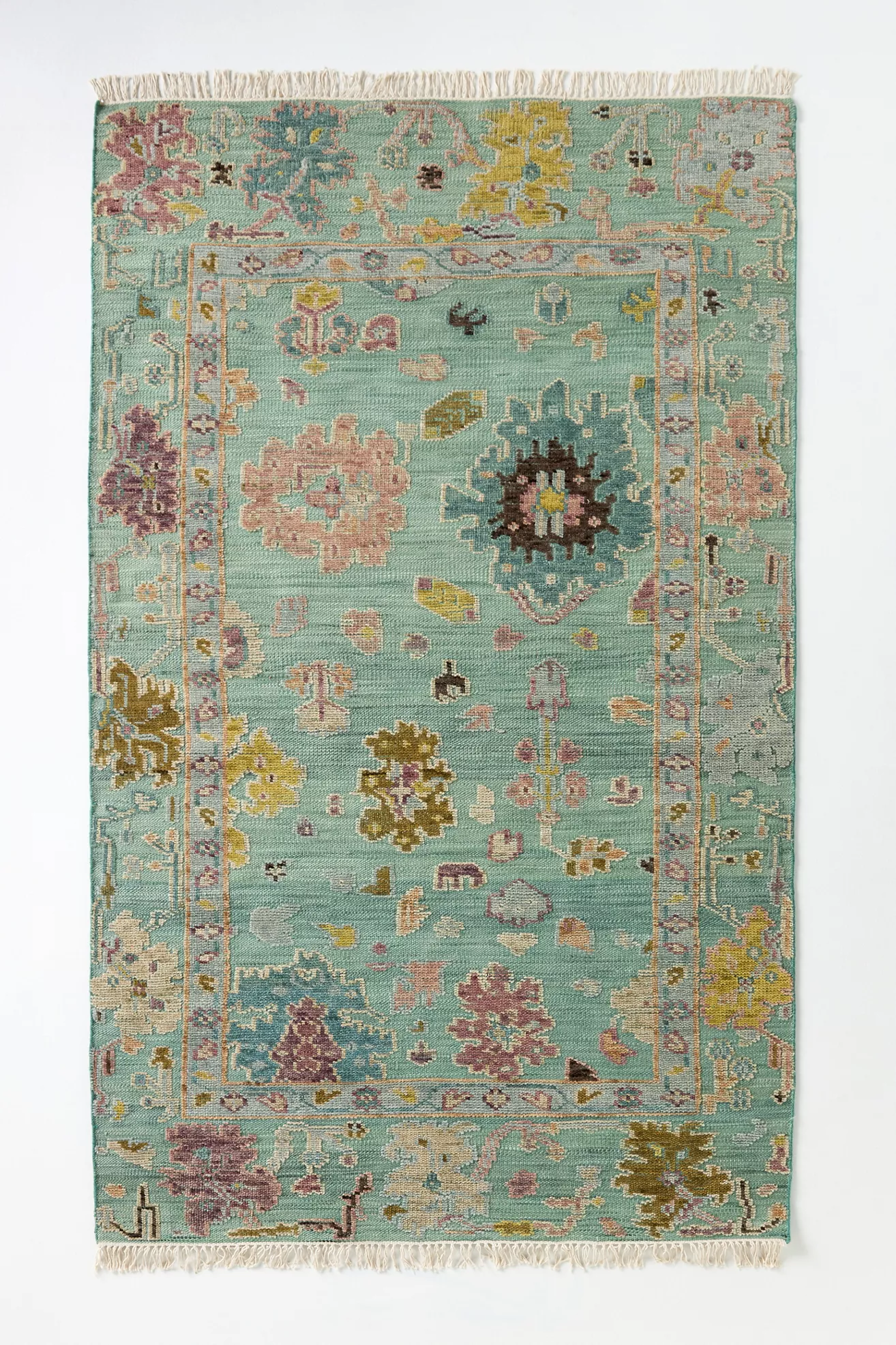 Perry Wool Hand-Knotted Persian-Inspired Rug - thumbnail 4