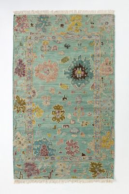 Perry Wool Hand-Knotted Persian-Inspired Rug