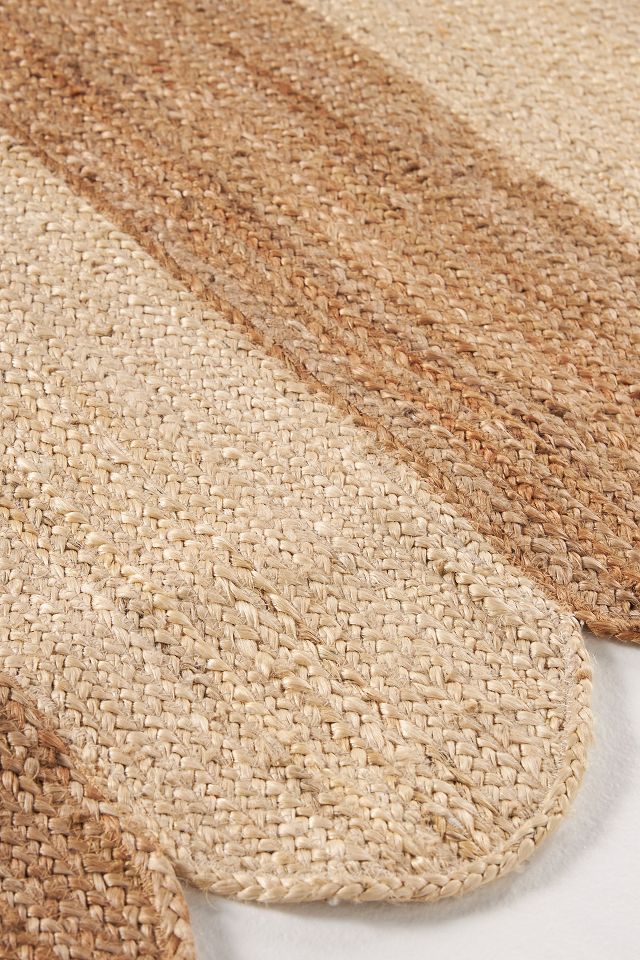 Flatwoven Jute Stripe Rug #2