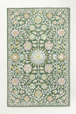 Anthropologie Hand-tufted Tali Rug