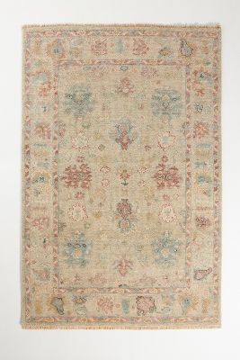 Anthropologie Hand-knotted Biscayne Rug