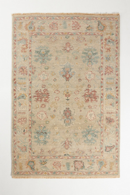 Anthropologie Hand-knotted Biscayne Rug