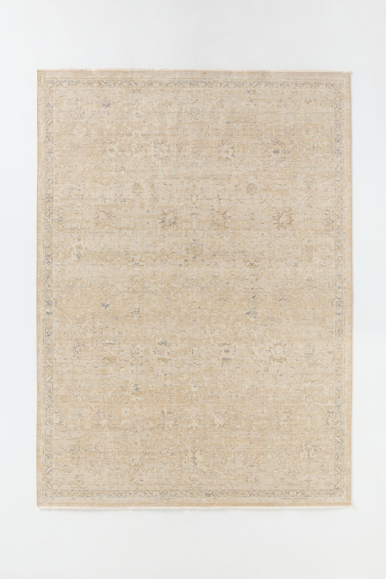 Hand-Knotted Once Upon a Time Rug - Ivory, Standard, 8'6"x11'6"