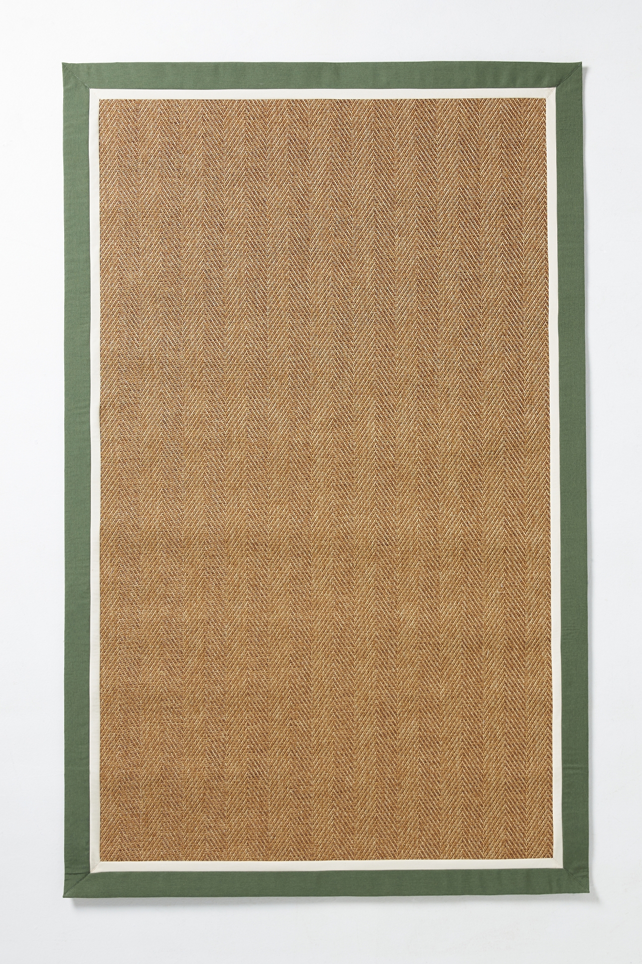 Flatwoven Double Border Performance Rug