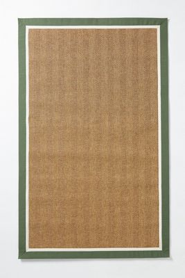 Flatwoven Double Border Performance Rug