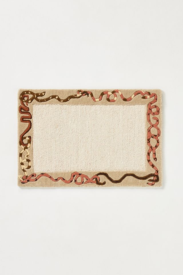 Marwa Hand-Tufted Wool Snake Rug #2