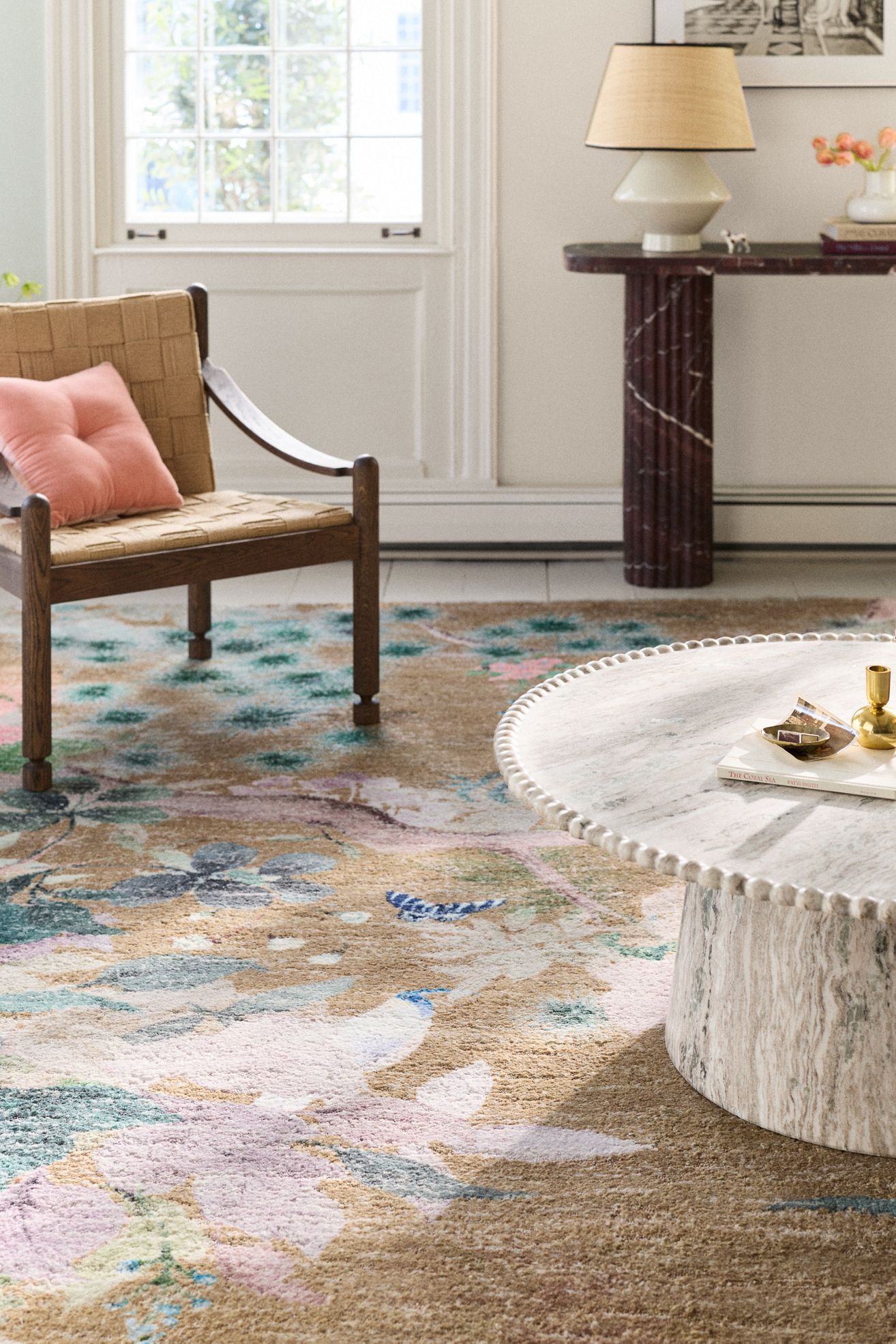 Cozette Printed Rug - Bronze, 3’ X 5’