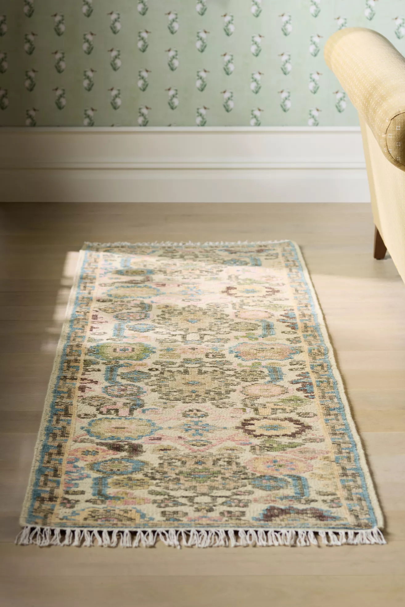 Naomi Hand-Knotted Wool Persian-Inspired Rug