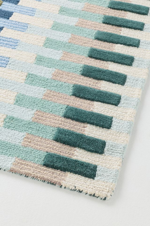 Acer Tufted Wool Geometric Rug