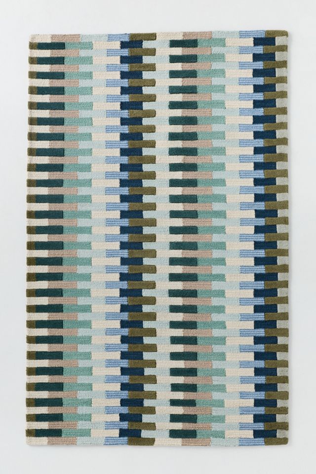 Acer Tufted Wool Geometric Rug