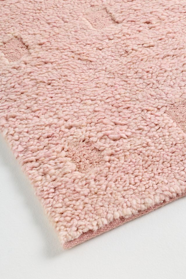 Judie Hand Tufted 100% Wool Shag Sculpted Rug #2