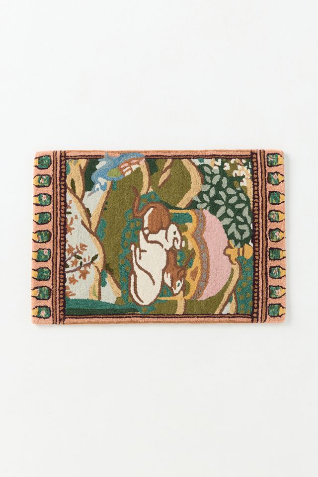 MINDTHEGAP Gardens of Jaipur Hand Tufted 100% Wool Rug #2