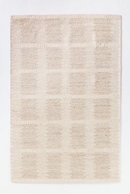 Jeremiah Brent Hand-Knotted Geometric Wool Blend Rug