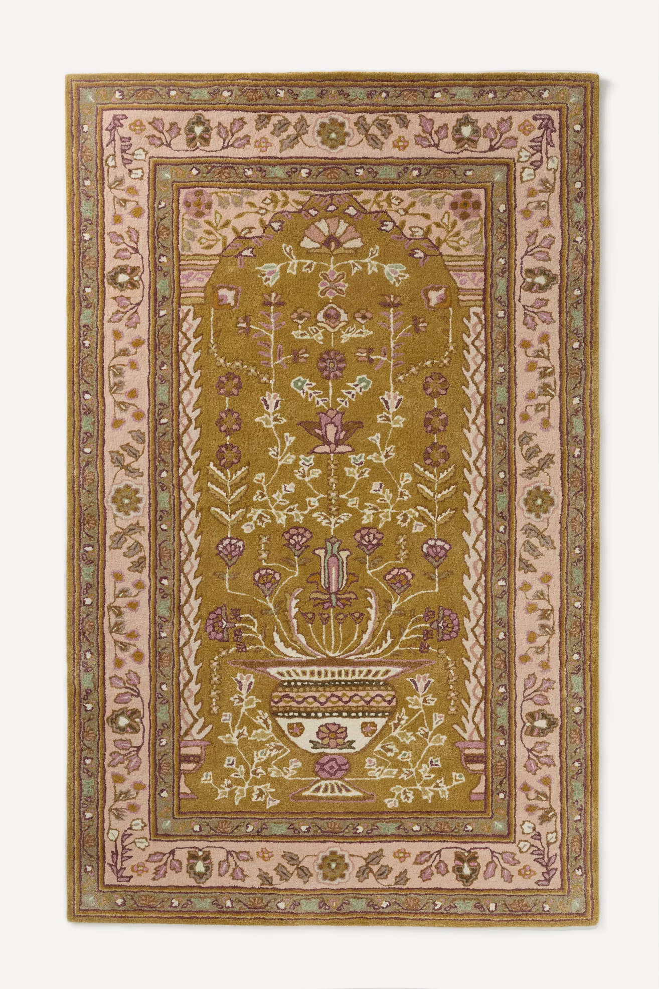 Remington Tufted Wool Blend Persian-Inspired Rug - thumbnail 3