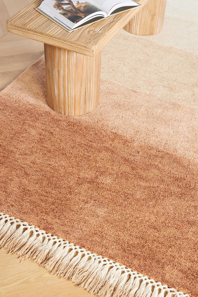 Hand-Tufted Redwood Rug #1