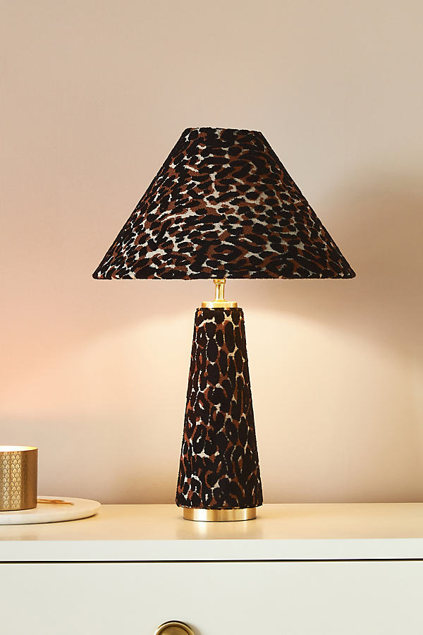 Lulu Leopard Print Table Lamp