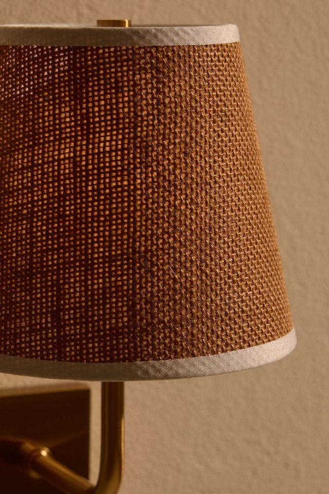Babbington Linen Rechargeable Wall Light  #1