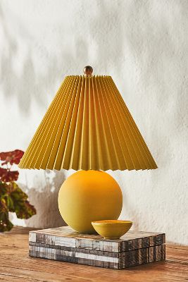 Anthropologie Colorado Table Lamp By  In Green Size Xs